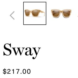 SMITH Sway Women's Sunglasses - Champagne Brown